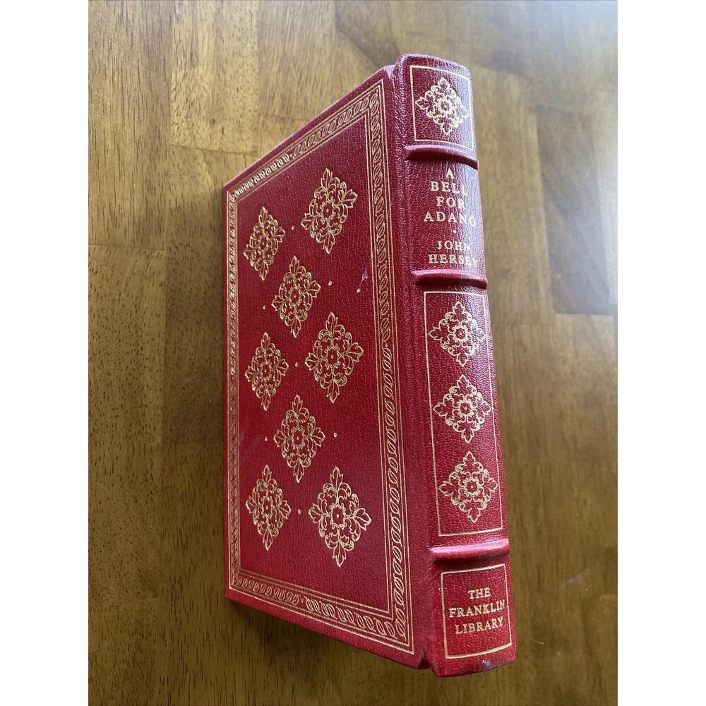 A Bell For Adano By Hersey 1978 Leather Bound Franklin Mint